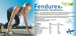 Fendurex - Rautaveden maraton