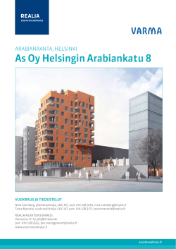 As Oy Helsingin Arabiankatu 8