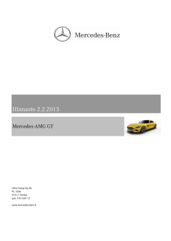 AMG GT_C190_020215.xlsx - Mercedes-Benz