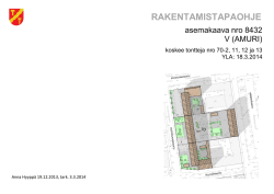 RAKENTAMISTAPAOHJE - Tampereen kaupunki