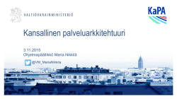Suomi.fi-palveluiden roadmap