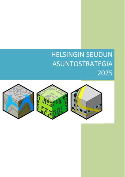 HELSINGIN SEUDUN ASUNTOSTRATEGIA 2025