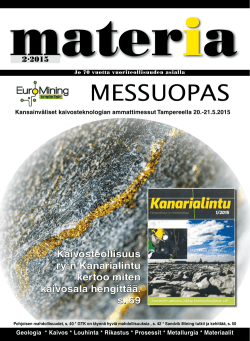 Materia 2-2015 - Vuorimiesyhdistys