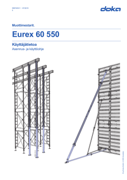 Käyttäjätietoa (fi) Eurex 60 550