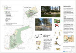 Ryydynpuiston ja Isosuonpuiston yleissuunnitelma