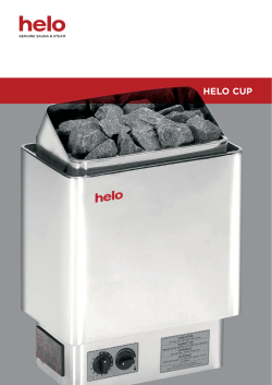 HELO CUP - Helo Sauna & Steam