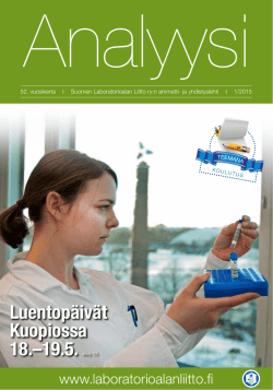 Luentopäivät Kuopiossa 18.–19.5. sivu 15