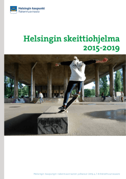 Helsingin skeittiohjelma 2015-2019