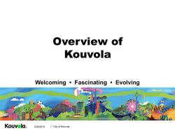 Overview of Kouvola