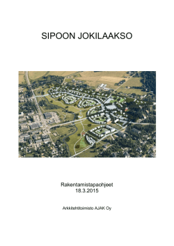 Rakentamistapaohjeet / Anvisningar om byggsättet, N40 Sipoon