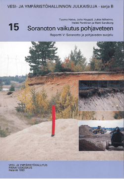 Soranoton vaikutus pohjaveteen