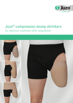 Juzo® compression stump shrinkers - Napra