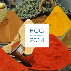 FCG Annual Report 2014 - Finnish Consulting Group