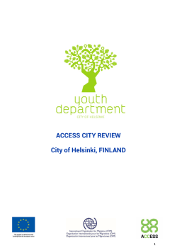 ACCESS CITY REVIEW City of Helsinki, FINLAND