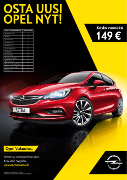 Opel Vakuutus.