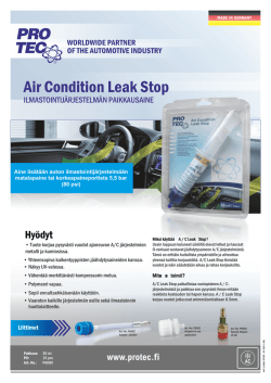 Air Condition Leak Stop