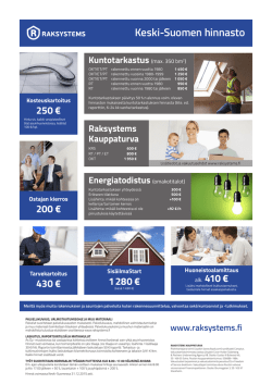 Keski-Suomen hinnasto