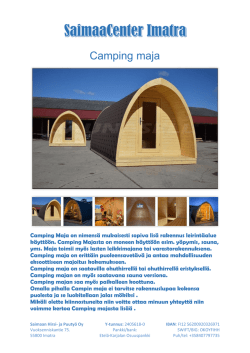 Camping maja - Saimaan Hirsi