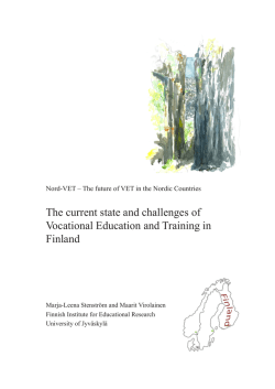 The current state and challenges of Vocational Education and