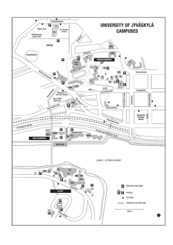 UNIVERSITY OF JYVÄSKYLÄ CAMPUSES