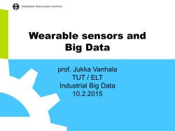 F_Vanhala_Industrial Big Data 10.2.2015