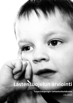 Lastensuojelun arviointi