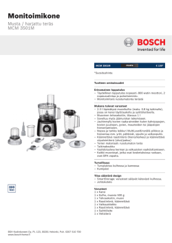 Bosch MCM 3501M
