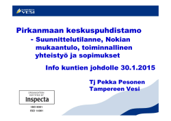 Tampereenseutu.fi @bin Pesonen Pirkanmaan Keskuspuhdistamo