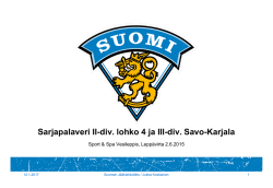 PowerPoint Presentation - Suomen Jääkiekkoliitto