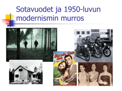 Lataa: Sotavuodet ja 1950-luvun kirjallisuus