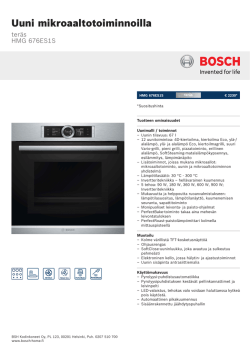 Bosch HMG 676ES1S
