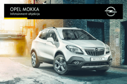 Opel Mokka infotainment