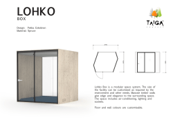Design: Pekka Eskelinen Material: Spruce
