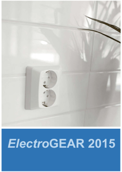 ElectroGEAR 2015 - Kauppahuone Harju Oy