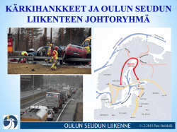 OULUN SEUDUN LIIKENNE 11.2.2015 Pasi Heikkilä