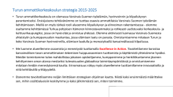 Turun ammattikorkeakoulun strategia 2015-2025