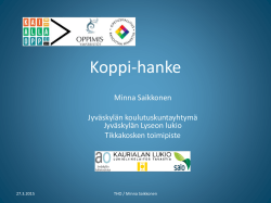 MinnaSaikkonen_k2015_KOPPI-kurssiesittely-GE