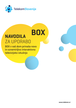 BOX - Telekom Slovenije