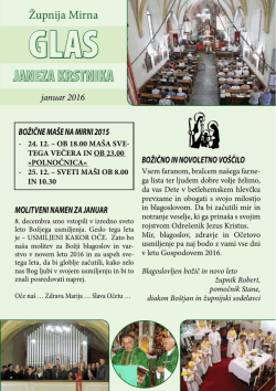 JANEZA KRSTNIKA