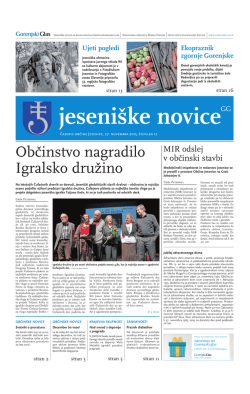 Jeseni&scaron;ke novice, &scaron;t. 17