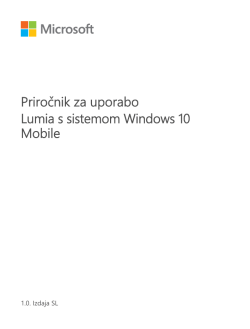 Lumia s sistemom Windows 10 Mobile