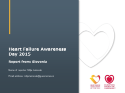 Heart Failure Awareness Day 2015