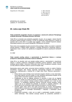Več - Vlada Republike Slovenije