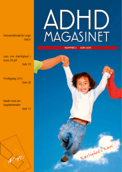 Møde med din sagsbehandler Side 15 - ADHD
