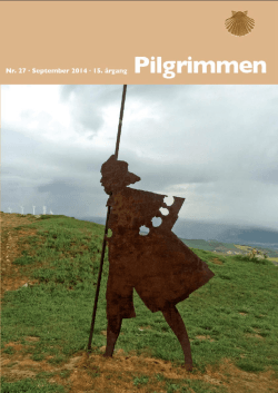 Pilgrimmen - Foreningen af Danske Santiagopilgrimme