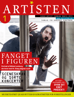 FANGET I FIGUREN - Dansk Artist Forbund