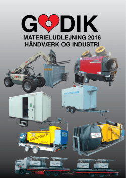 Håndværk / Industri katalog 2015/2016