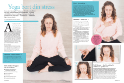 Yoga bort din stress