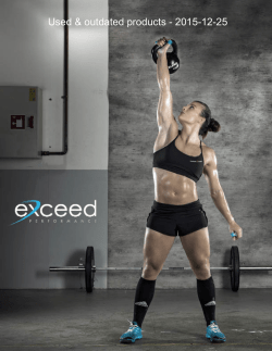 Used & outdated products / Exceed Performance