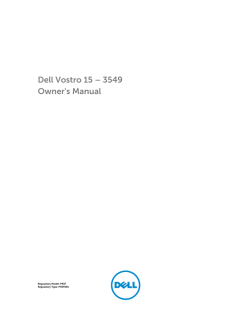 Dell Vostro 15 – 3549 Owner`s Manual